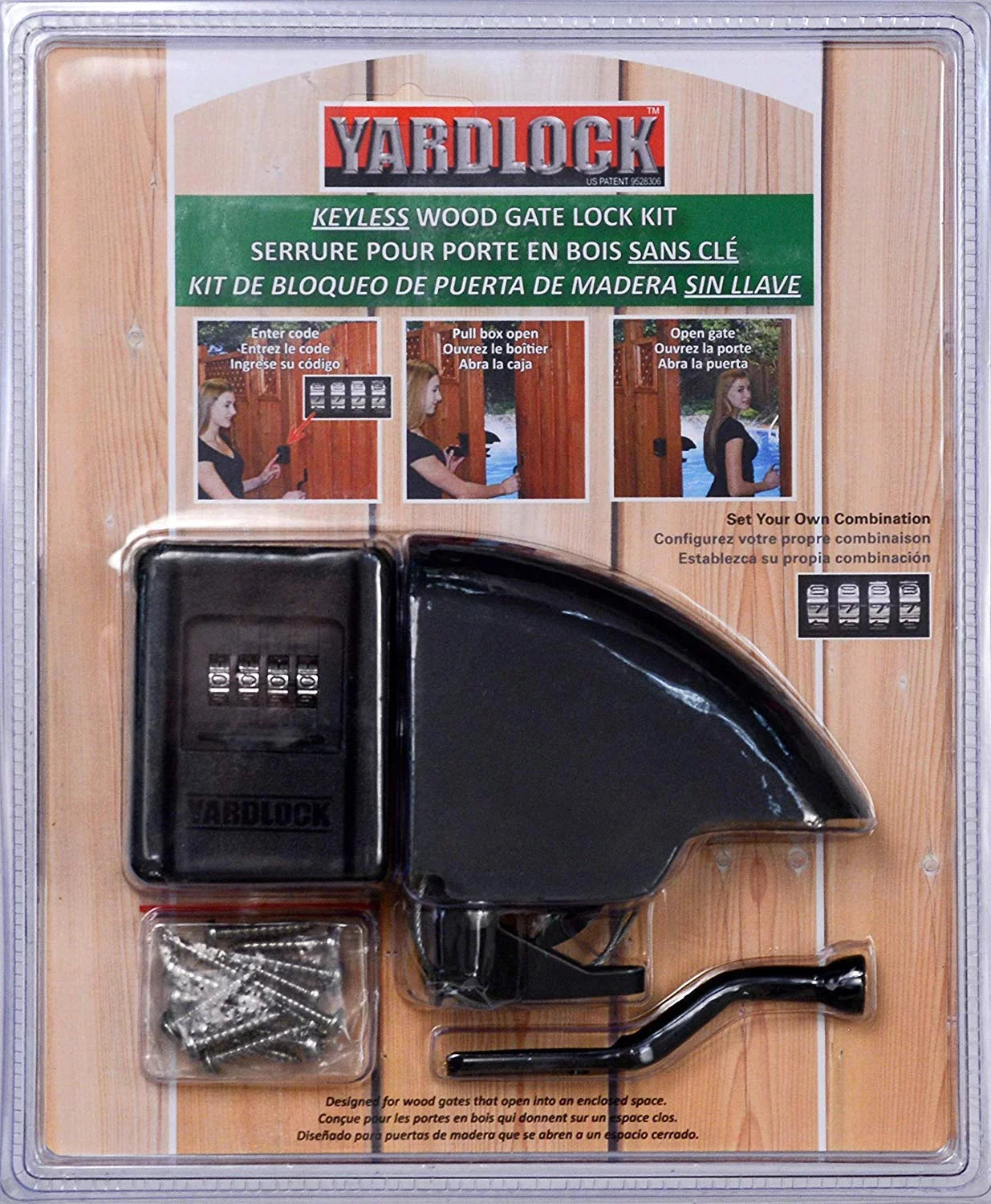 Keyless Gatelock, Secure Gate Lock (-2016Y-3ESF)