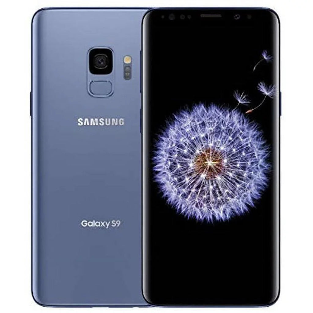 Restored Samsung Galaxy S9 G960U 64GB Unlocked  4G  Android Phone Coral Blue (Refurbished)