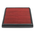 For 2010-2016 Lexus Toyota 3.5 Reusable Drop-In Dry Panel Air Filter Red