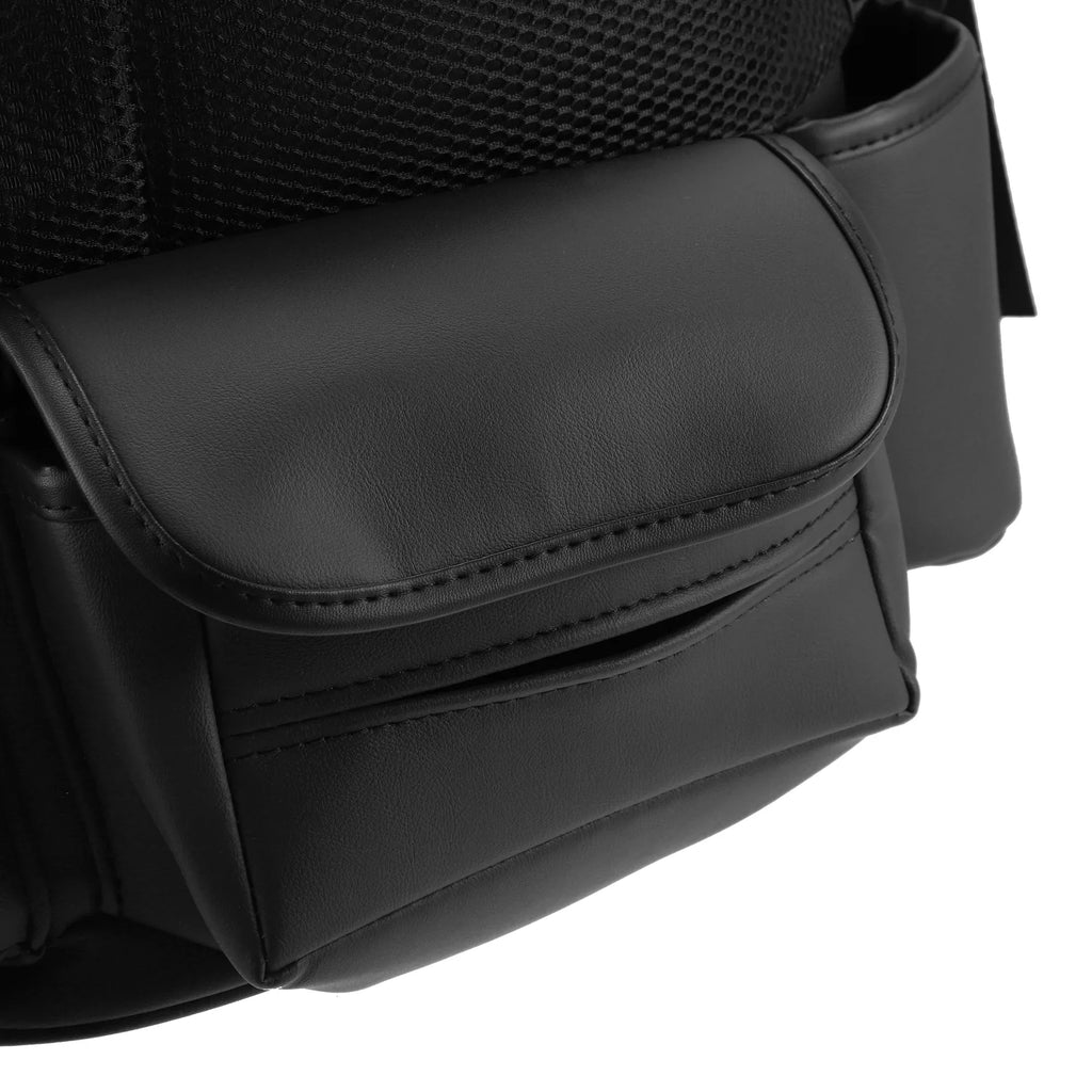 Car Large Capacity Seat Organizer Backseat Multi Pockets Purse Storage for Car 36x26c18cm Black