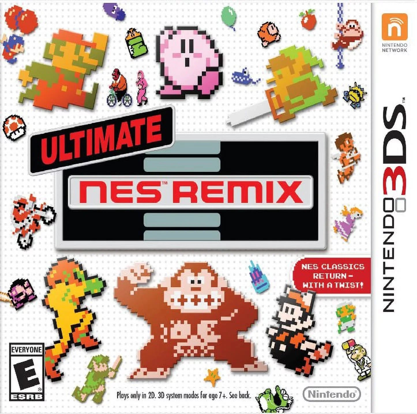 Restored Ultimate  Remix (Nintendo 3DS, 2014) Arcade Game (Refurbished)