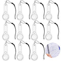 24 Pack Hand Lens 10X Plastic Magnifier Mini Hand-held Magnifying Glasses for Kids, Classroom, Reading, Outdoors, Science Observation