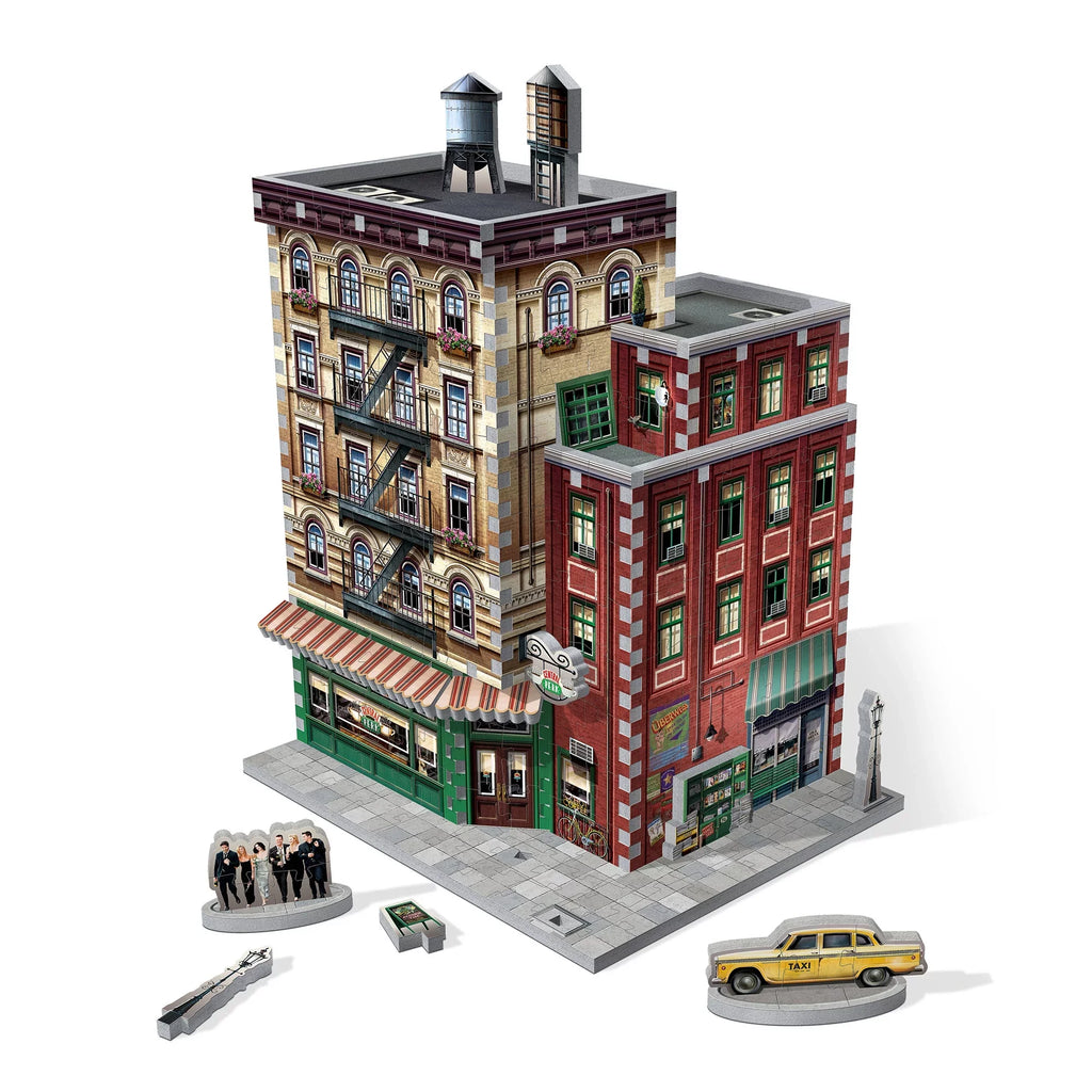 Wrebbit 3D - Friends  Series Central Perk Coffee Shop 440-Piece 3D Jigsaw Puzzle