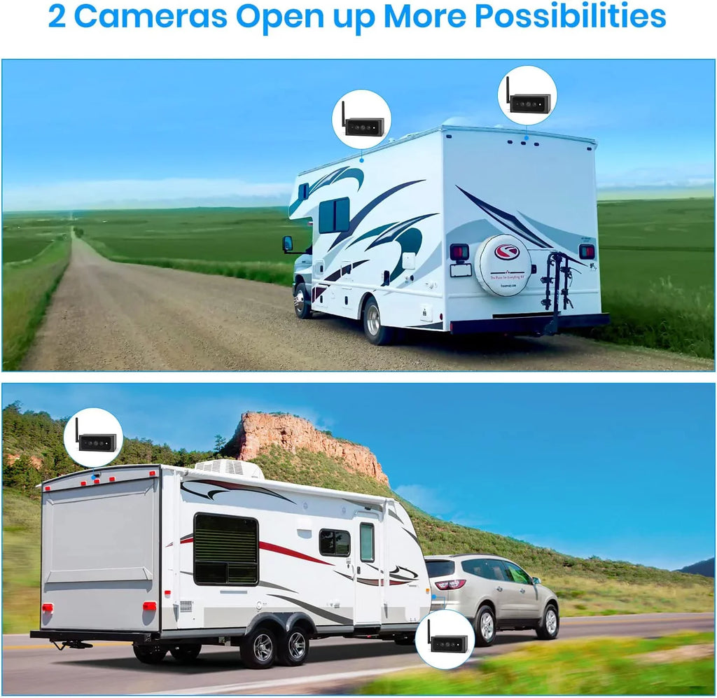 '- 1080P  Backup Camera Wireless for Solar4 Only,No Wires Installation Rear View Camara ,  Night Vision Back up Camera for Car/Truck