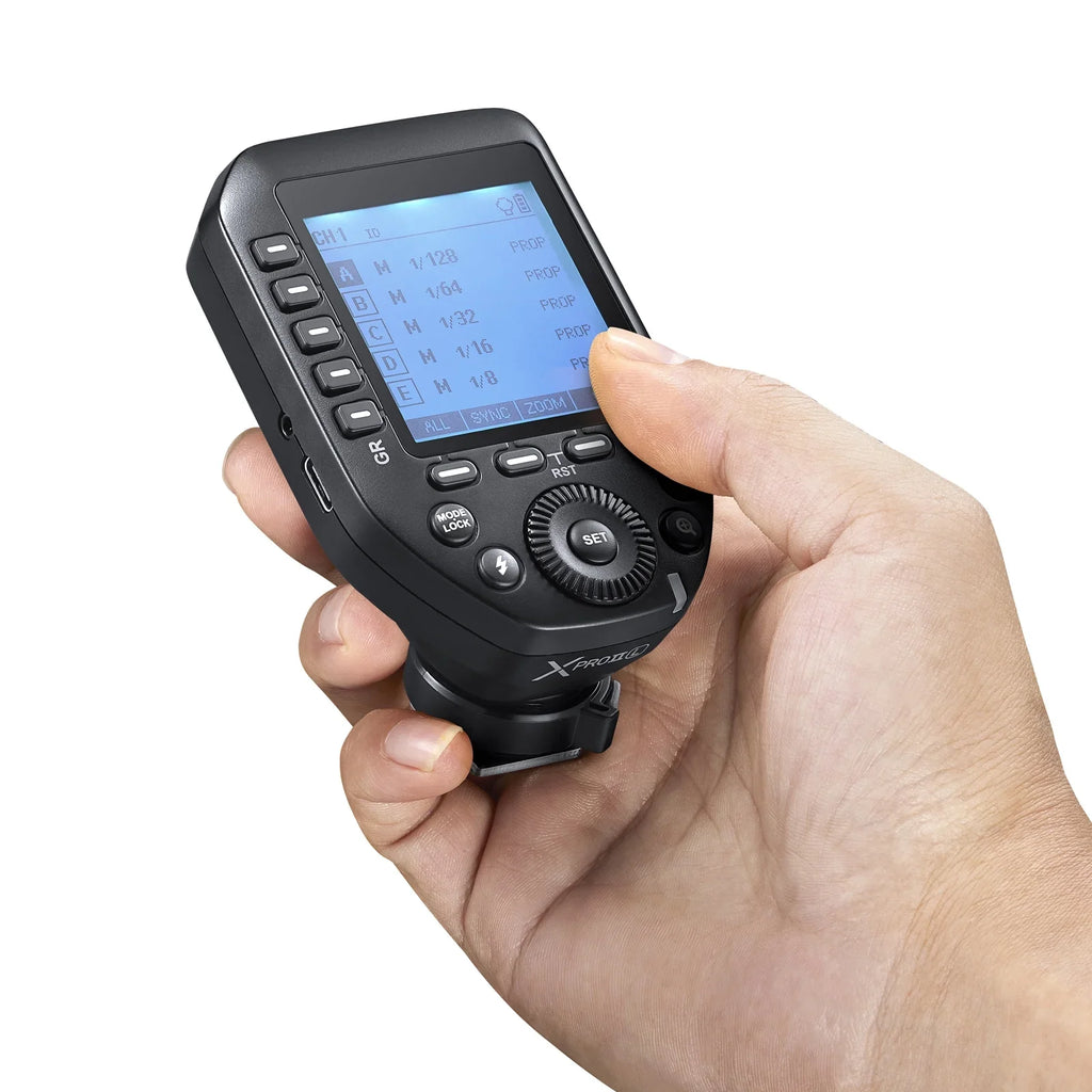 Godox -L 2.4G Wireless Flash Trigger  Autoflash 18000s  Large  Screen 32 Channels 16 Groups Replacement for Leica Cameras