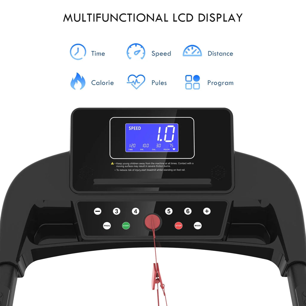 Walking Pad, Sturdy & Durable Under Desk Treadmill, Folding Treadmill with 300LBS Capacity, Beautifully Designed Installation-Free Treadmills for Home Bluetooth Speaker