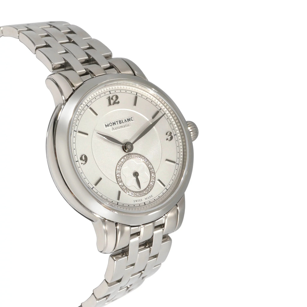 Montblanc Star Legacy 7470  118535 Women's Watch in  Stainless Steel Pre-Owned
