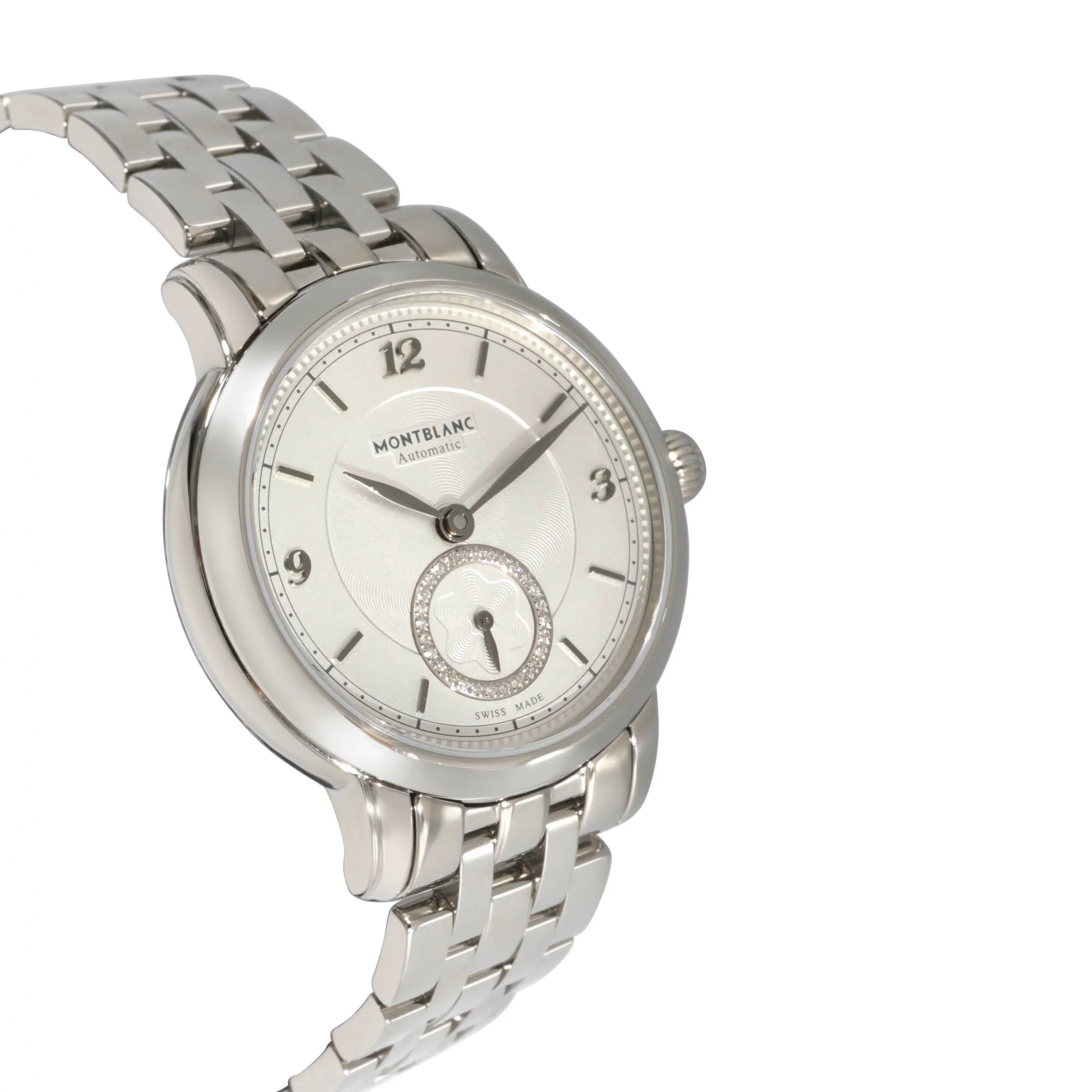 Montblanc Star Legacy 7470  118535 Women's Watch in  Stainless Steel Pre-Owned