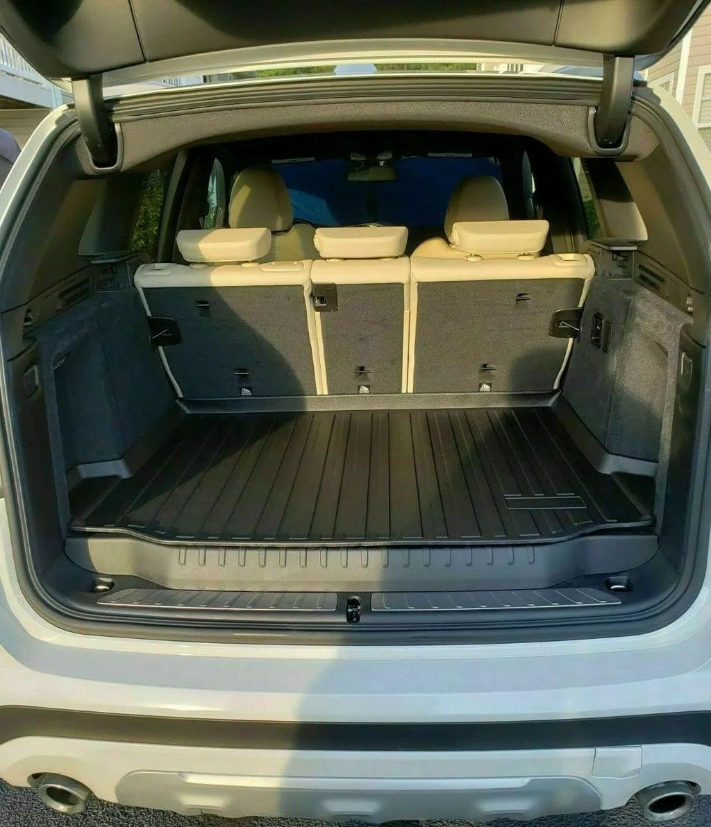 Cargo Liner – Trunk Mat for  X3 2018-2024 – Weather-Resistant Trunk Mats for Cars with Raised Lip – Non-Slip Car Trunk Mat Rubber – Easy to Install – Laser Pre-Cut Design