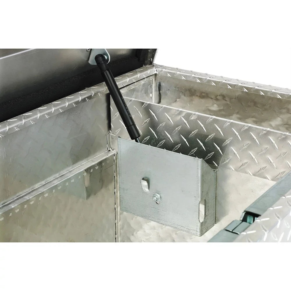 PAC1582000 Aluminum Single Lid Deep Full-size Crossover Truck Box (Bright)