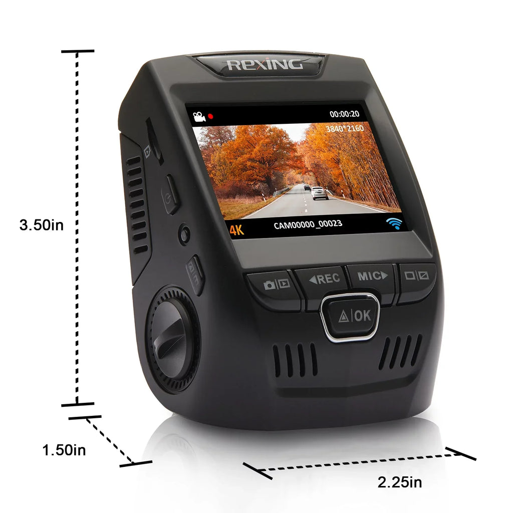 Rexing V1-4K Ultra  Car Dash Cam