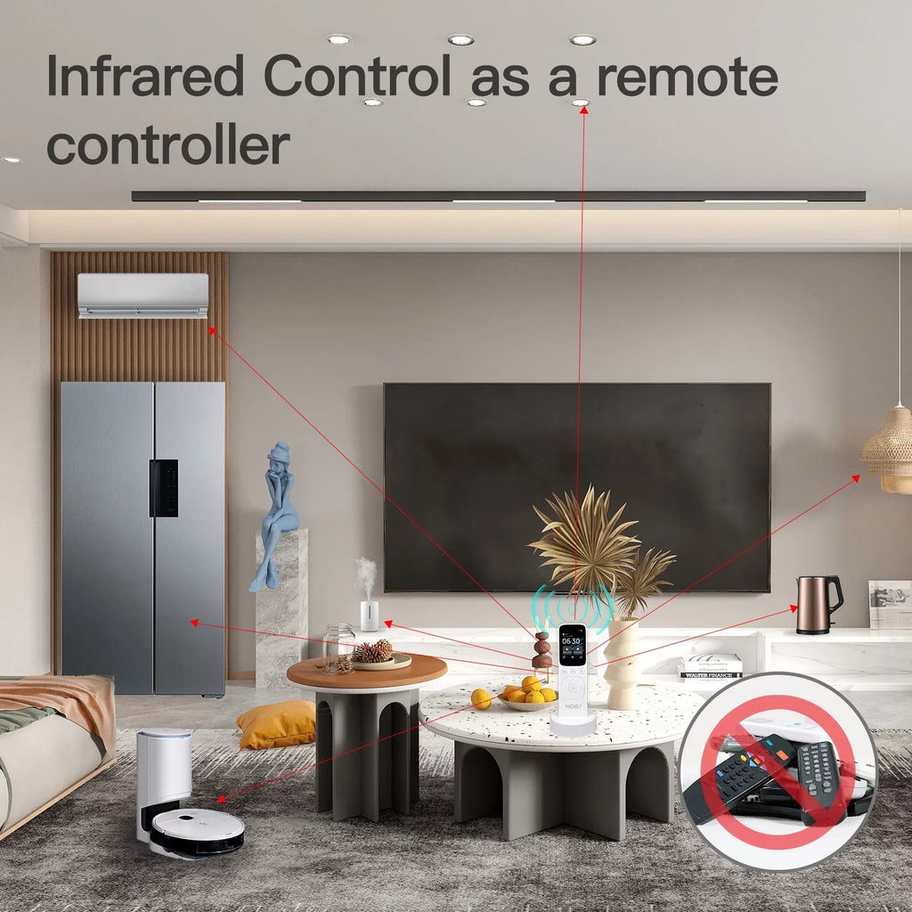 Center Control Panel Yabuy WiFi Intelligent Touched Screen Center Control Panel  Remote Controller Home Center Control  Remote Controller Compatible with