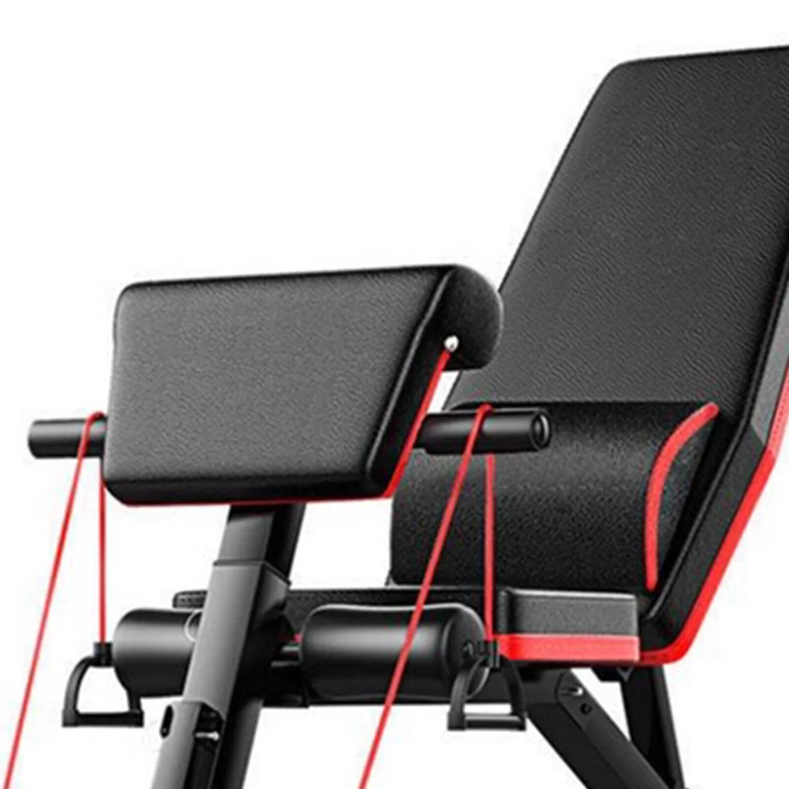 TOOL1SHOoo Foldable Adjustable Weight Bench Incline Decline Exercise for Full Body Workout Home Gym with Fast Folding