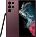 Restored Samsung Galaxy S22 Ultra 5G S908U (Fully Unlocked) 256GB Burgundy (Refurbished)
