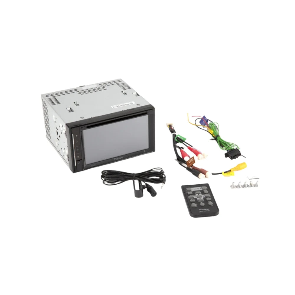 KIT2404 Bundle with Pioneer Multimedia  Car Stereo and Installation Kit - for 1994-1996 Oldsmobile Ninety-Eight / Bluetooth Touchscreen, Backup Camera, Double Din Dash Kit