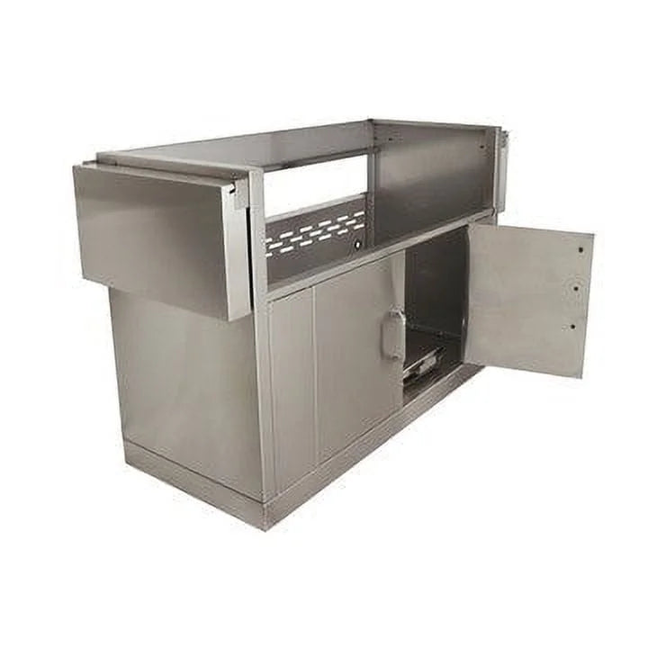 Stainless Steel Grill Cart For 42-Inch  Grills -