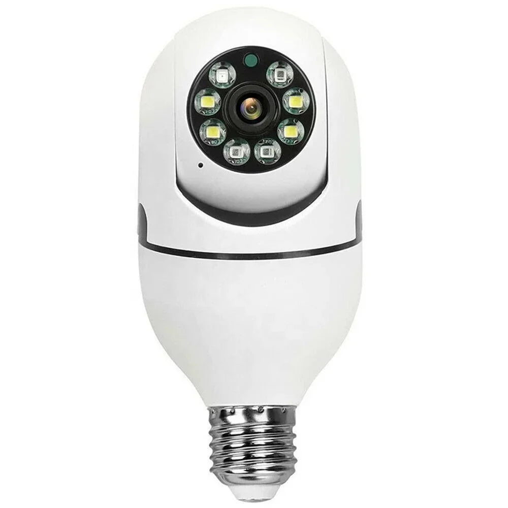 Pan Tilt Security Light Camera Full- 1080P Wireless Wi-Fi  Camera, Home Surveillance  Cameras with Motion Auto Tracking/Siren Alarm/Night Vision/Remote Viewing/Two-Way Audio,5G