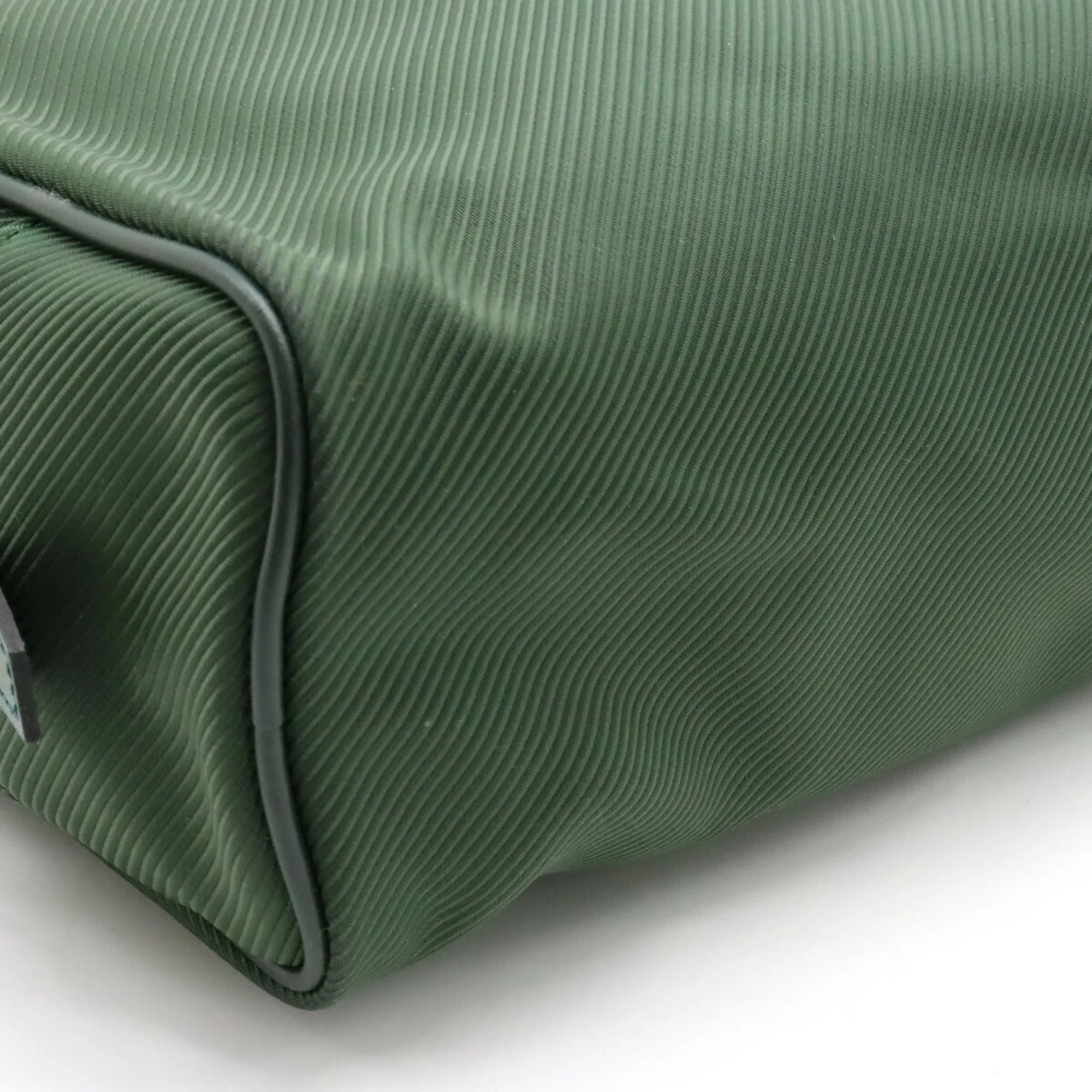 Pre-Owned   Taiga Parana Second Bag Handbag Canvas Leather Epicea Dark Green M30754 (Good)