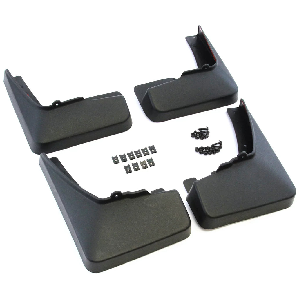 Red Hound Auto Compatible with  Terrain 2010-2015 Mud Flaps Splash Guards Front and Rear Molded 4pc Full Set 19170503