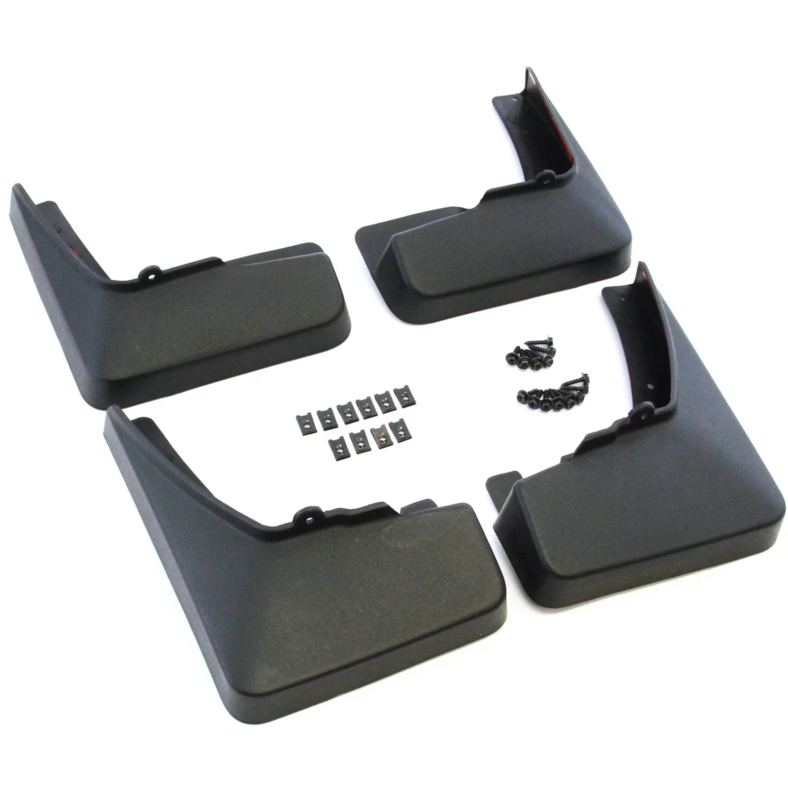 Red Hound Auto Compatible with  Terrain 2010-2015 Mud Flaps Splash Guards Front and Rear Molded 4pc Full Set 19170503