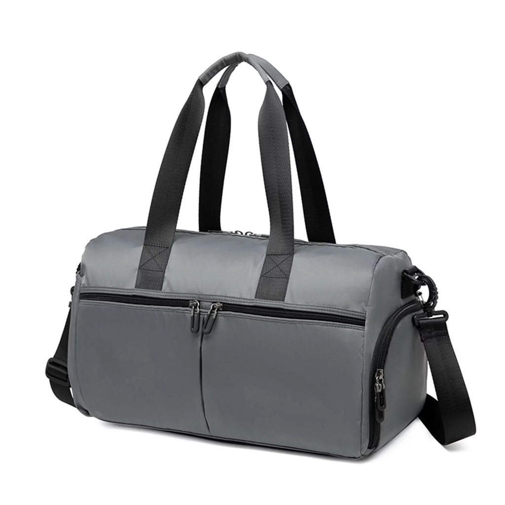 Travel Duffel Bag for Women Men Overnight Bag Small Sports Bag with Dry Wet Pocket and Shoes Compartment