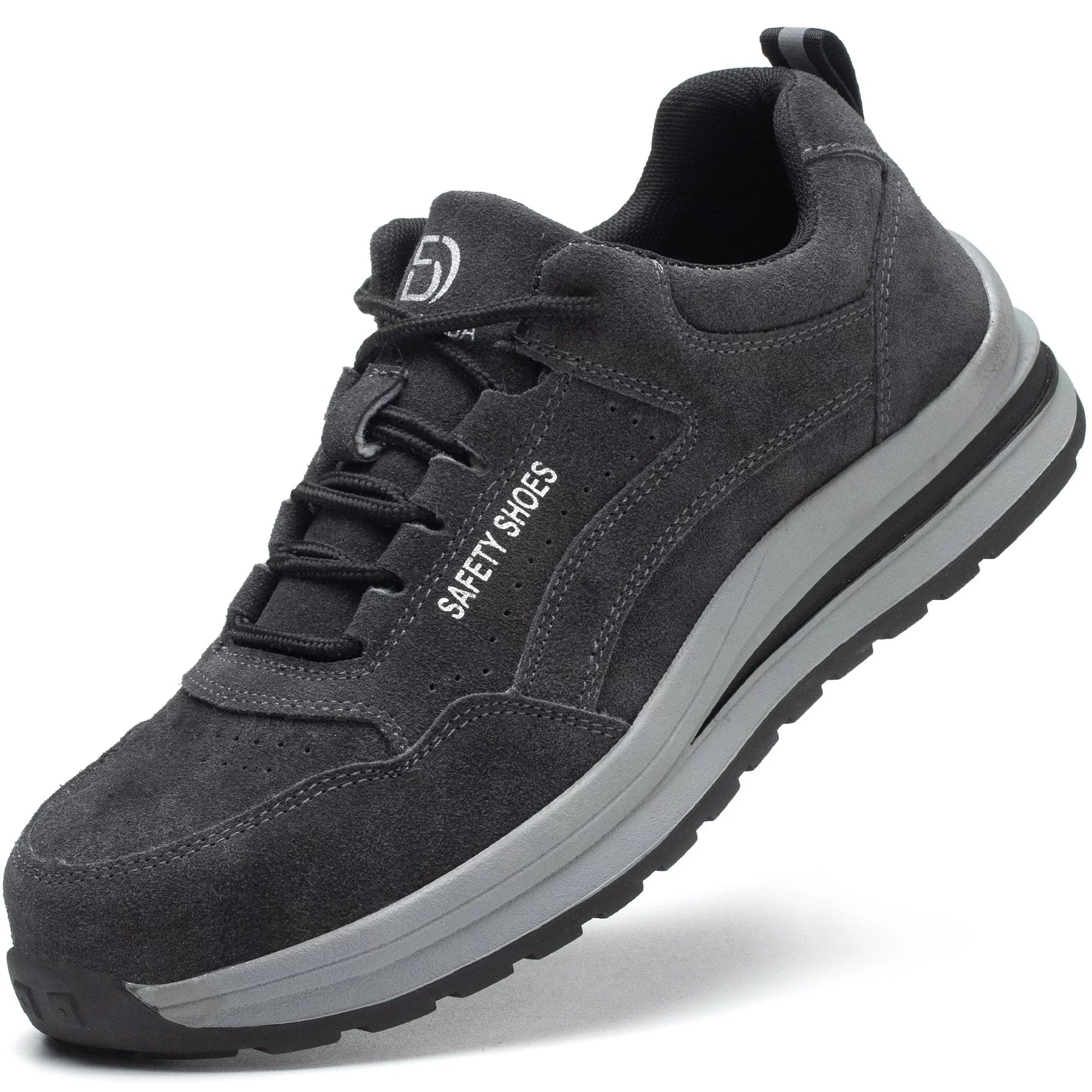 Tanleewa Indestructible Safety Shoes for Men Steel Toe Cap Work Shoe Size Men9.5/Women10.5