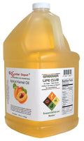 Apricot Kernel Oil - 1 Gallon - Food Grade - safety sealed  container with resealable cap