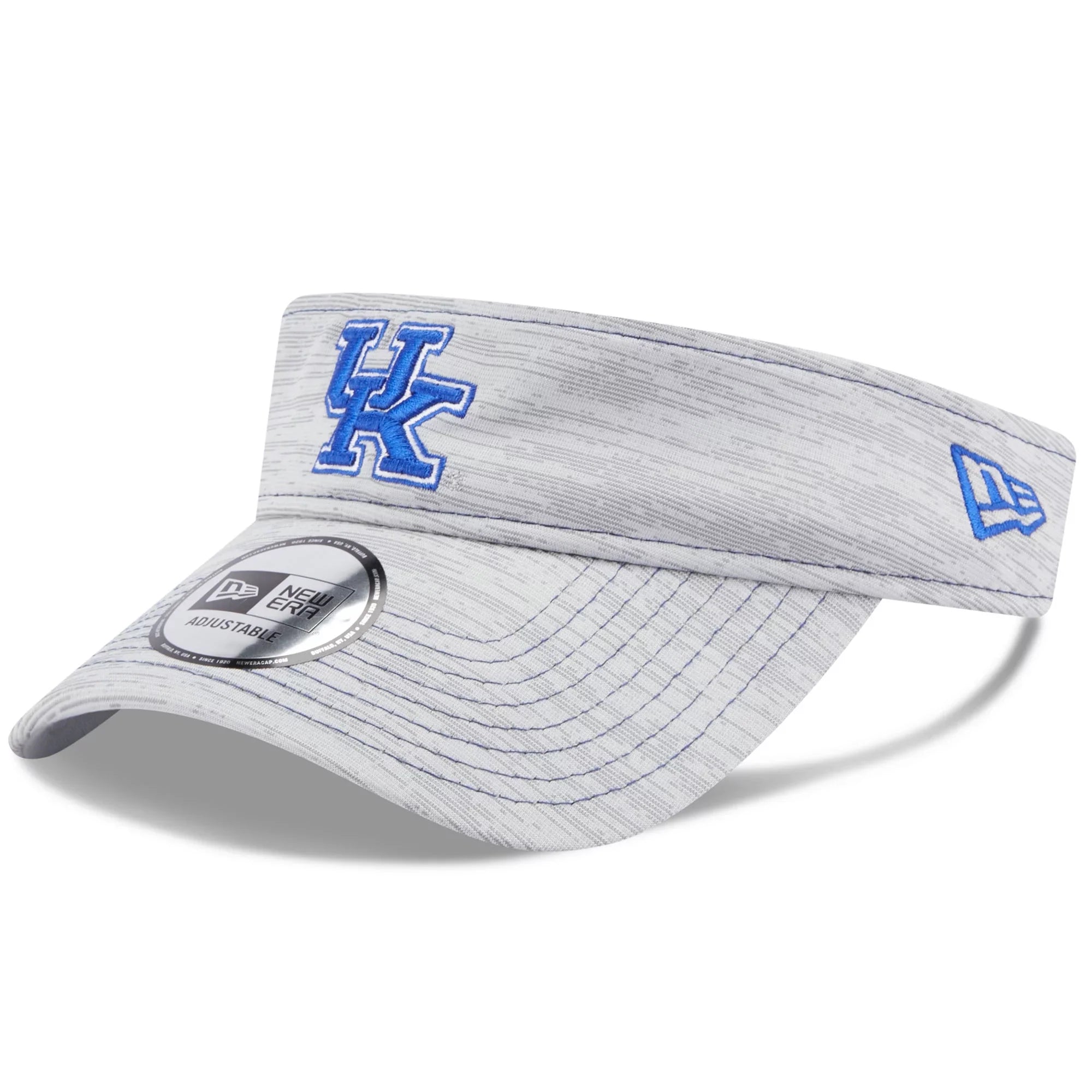 Men's New Era Gray Kentucky Wildcats Logo Adjustable Visor -