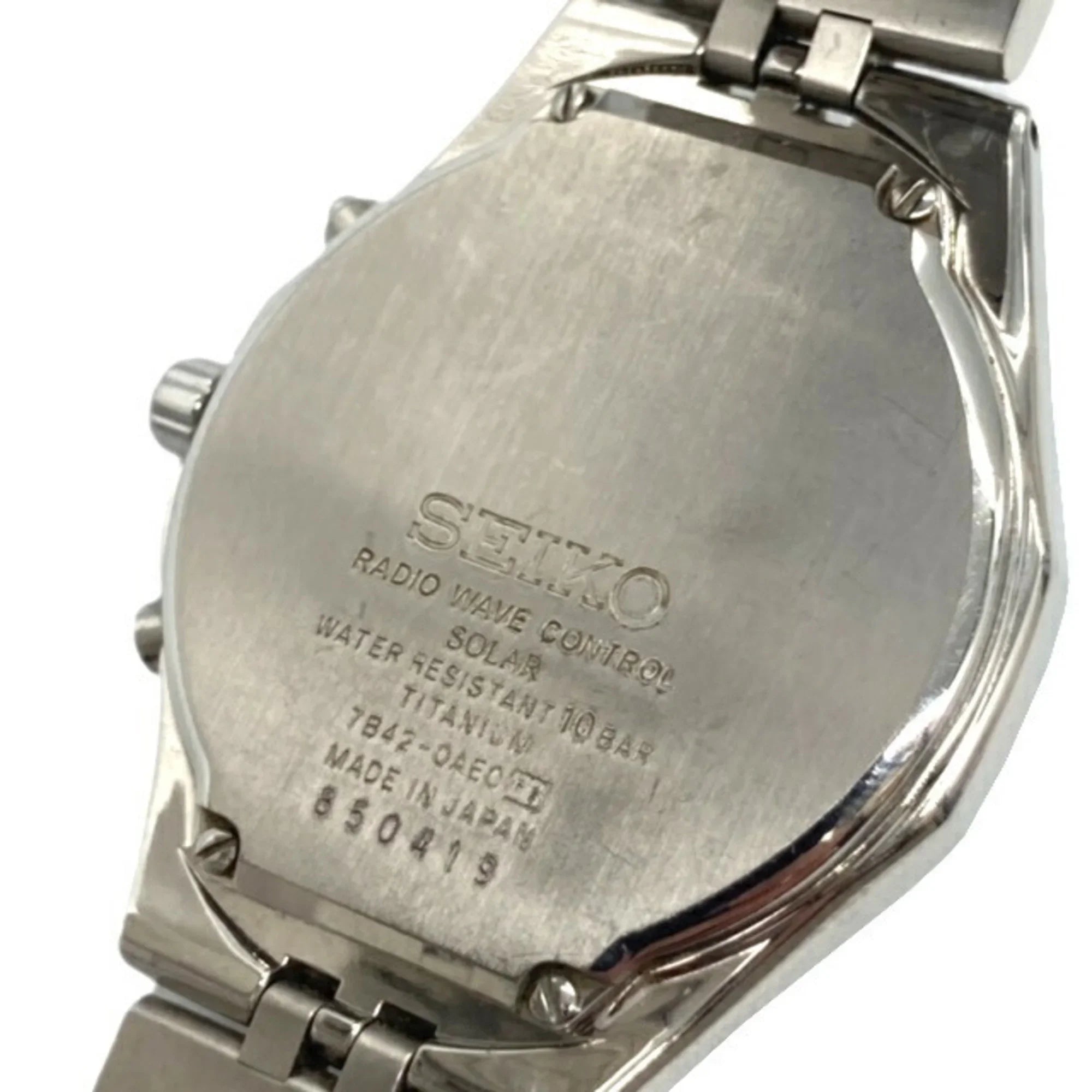 Pre-Owned  Dolce Watch 7B42-0AE0 SADZ063 Men's Radio Solar (Good)