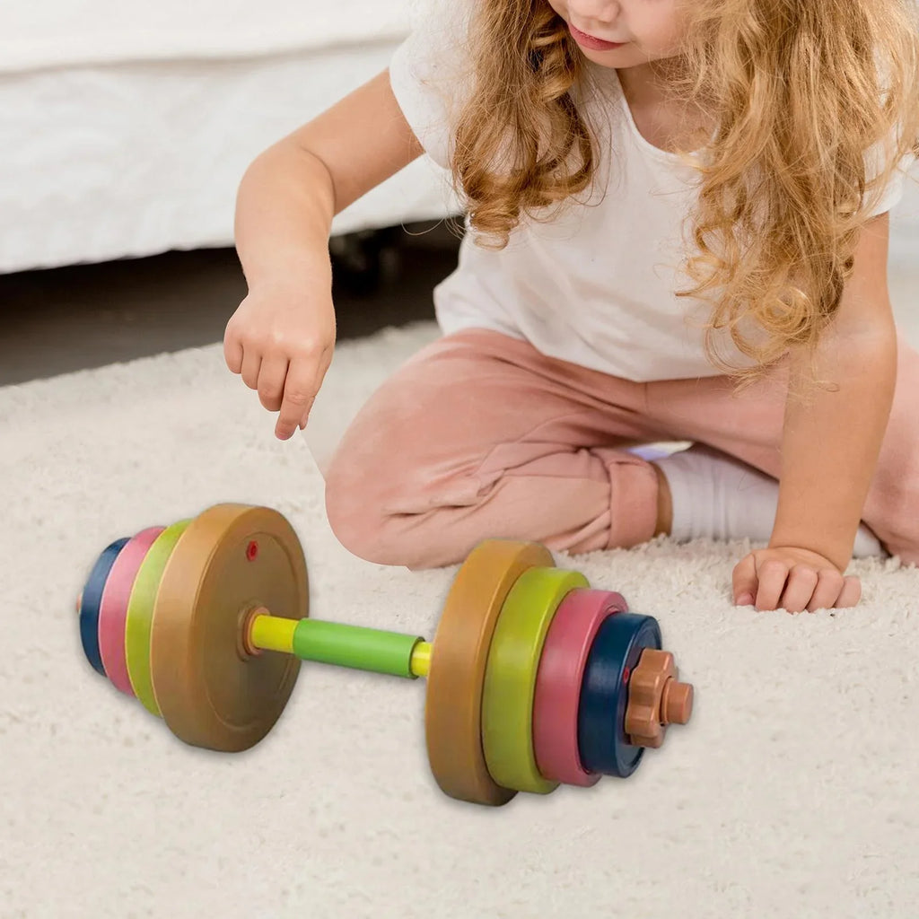 Kids Exercise Weight Toys Fitness Toys Dumbbells for Children Girls Kids 3~8 B