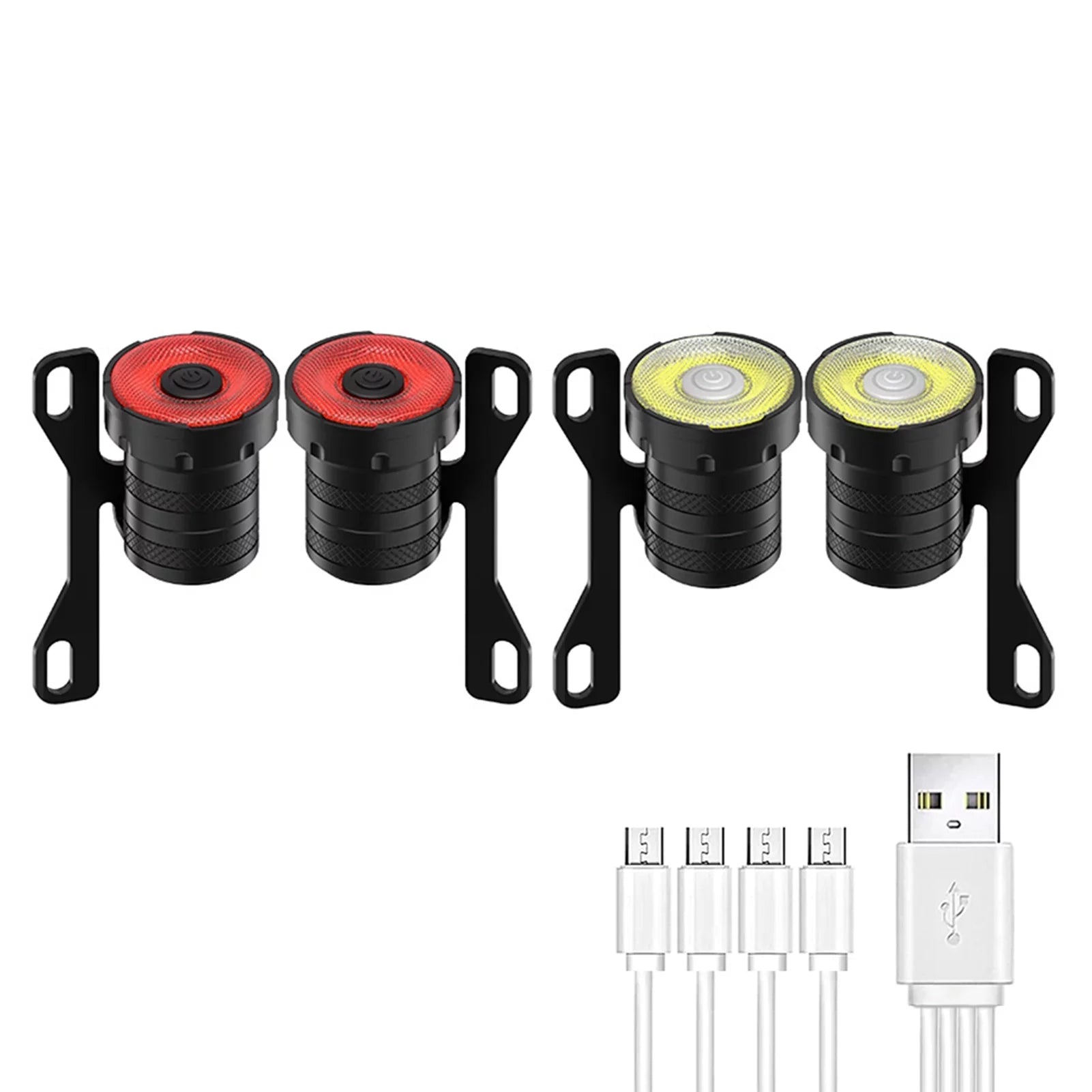 Andoer Skateboard  Rechargeable Skateboard Longboard Front and Rear Set with 4-in-1 Charging Cable