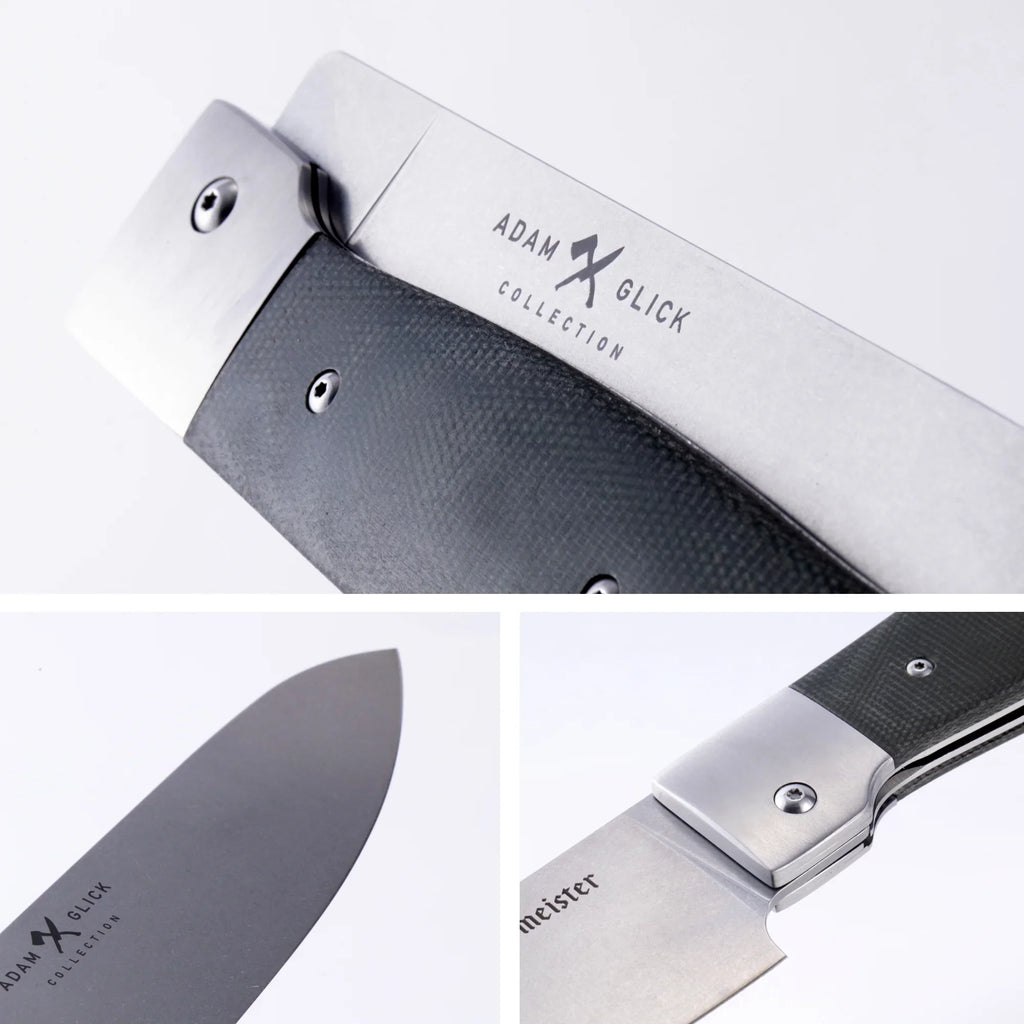 Messermeister Adventure Chef Folding 6” Chef’s Knife, Linen