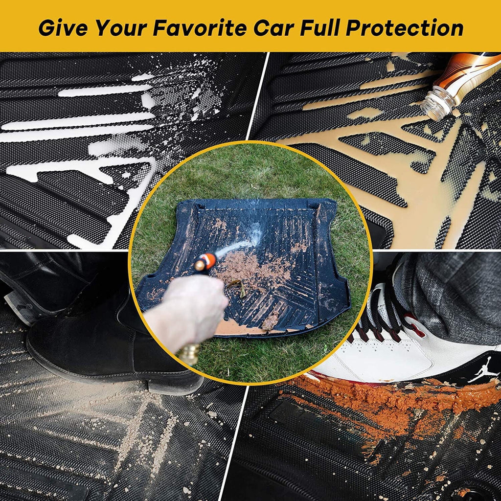Trunk Mats Material 3D Molded Protection For Jeep Grand Cherokee 2011-2021 Cargo Mats