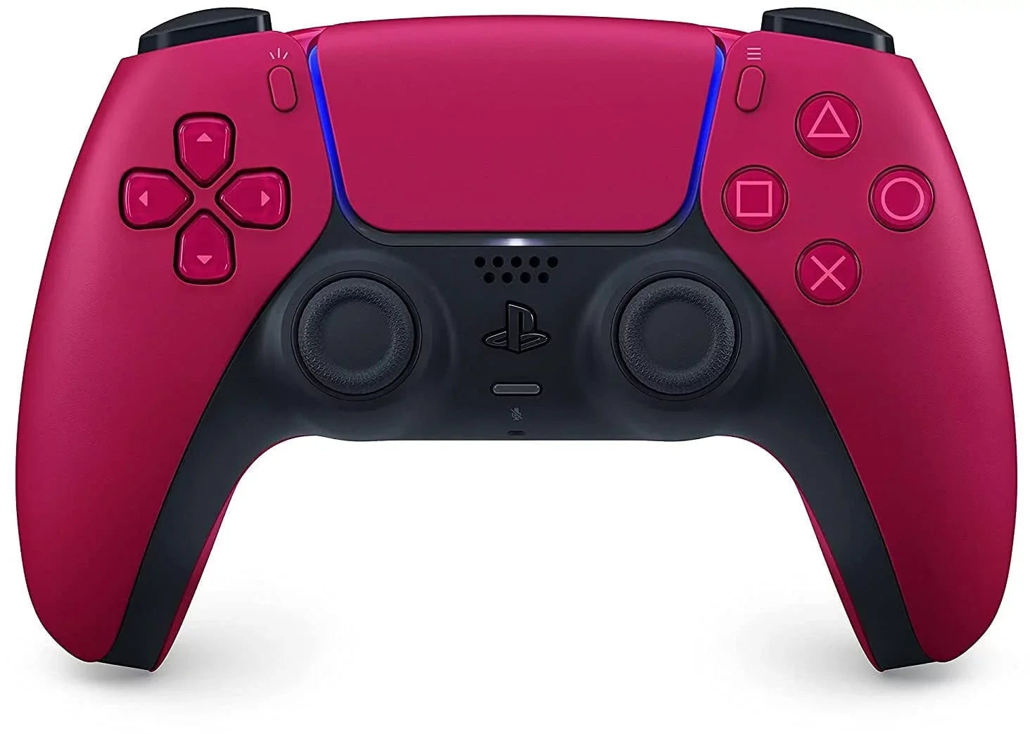 Sony Playstation 5 Disc Version (Sony PS5 Disc) with Cosmic Red Extra Controller,  The Show 21 and Microfiber Cleaning Cloth Bundle