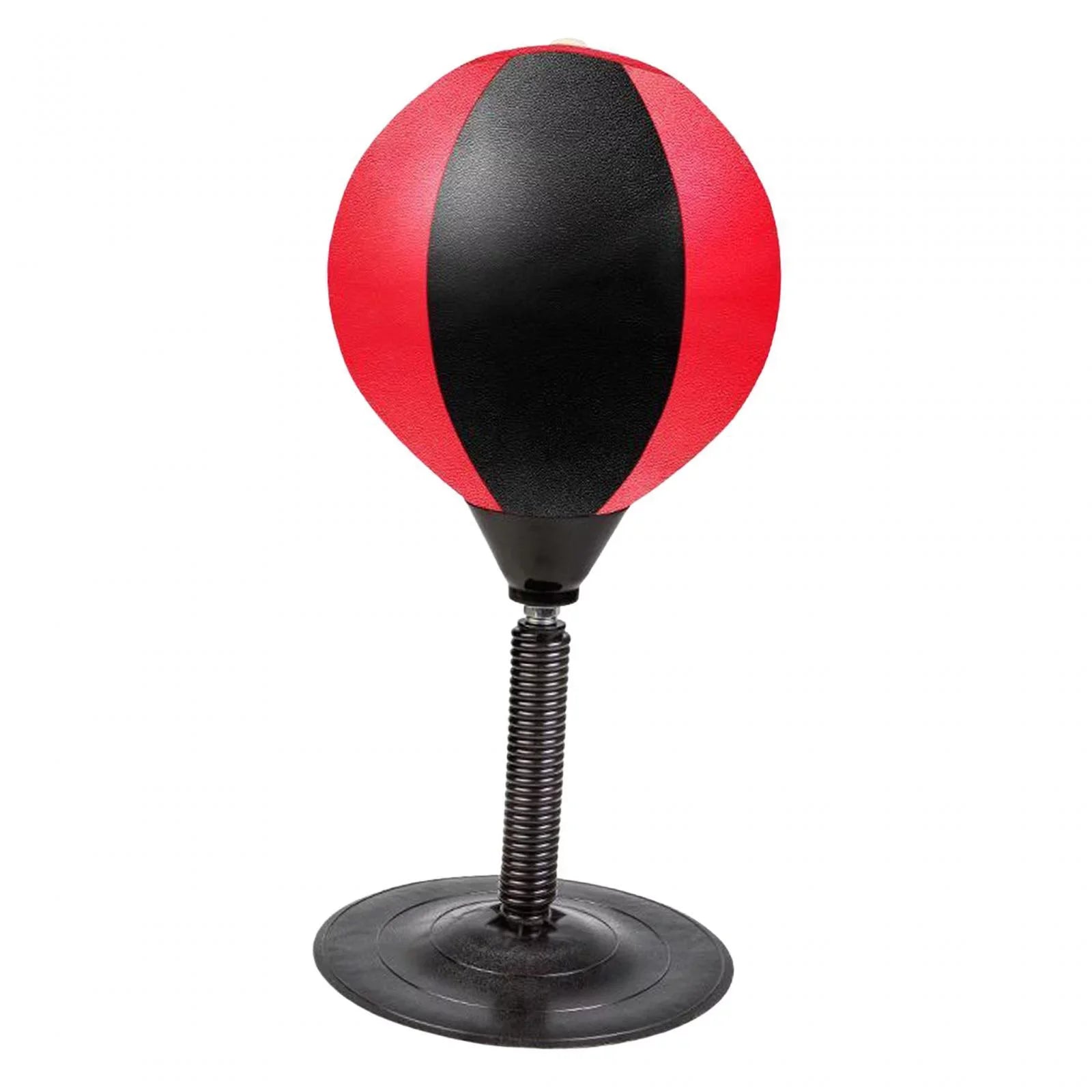 Desktop Punch Bag,Speed Punching Ball with Pump Adult Sport Boxing Training Desktop Punch Free Standing Boxing Suction Base Spring