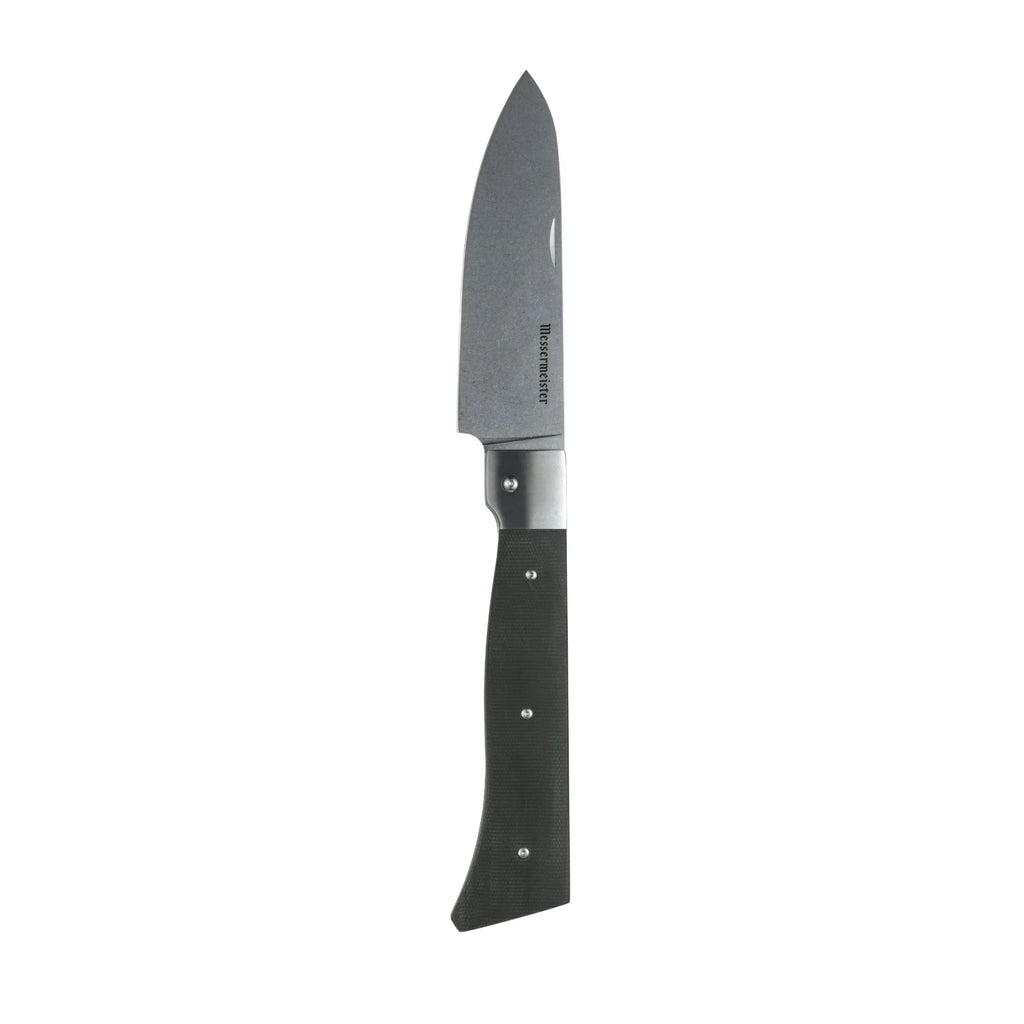 Messermeister Adventure Chef Folding 6” Chef’s Knife, Linen