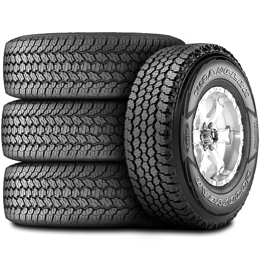 Goodyear Wrangler All-Terrain Adventure with Kevlar All Terrain 275/65R18 116T Light Truck Tire