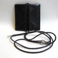 Pre-Owned Hermes Veril Belil Black Coin Purse Square Men's Women's Leather (Good)