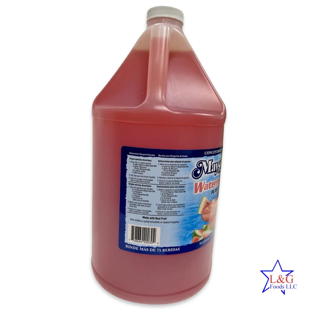 Mayson's - Watermelon Puree (Restaurant Style) 1 Gallon, makes 75+ Drinks
