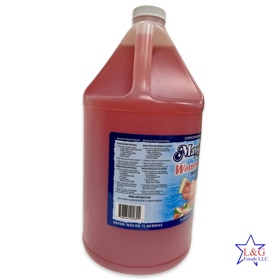 Mayson's - Watermelon Puree (Restaurant Style) 1 Gallon, makes 75+ Drinks