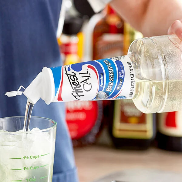 Finest Call Premium Lite Bar / Simple Syrup 1 Liter - Sweetened with Allulose