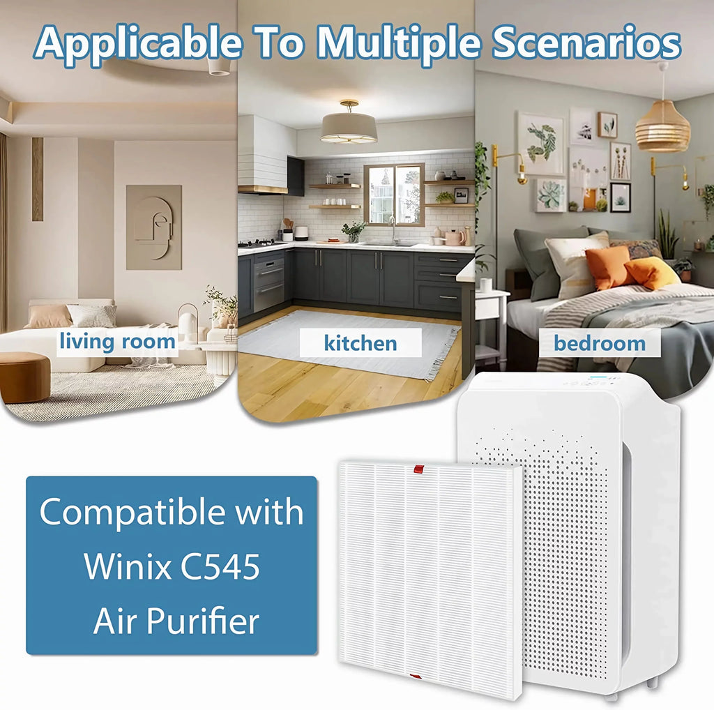 C545 Replacement  Filter for Winix C545 Air Purifier, Ture  Filter S Only