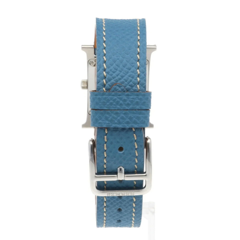 Pre-Owned Hermes H Watch Stainless Steel HH1.210 Quartz Ladies  (Good)
