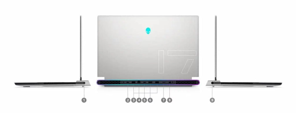Restored Dell Alienware X17 R1 Gaming Laptop (2021) 17.3"  Core i7 - 1TB  - 64GB  -  3080 8 Cores @ 4.6 GHz - 11th Gen  - 10GB GDDR6X (Refurbished)
