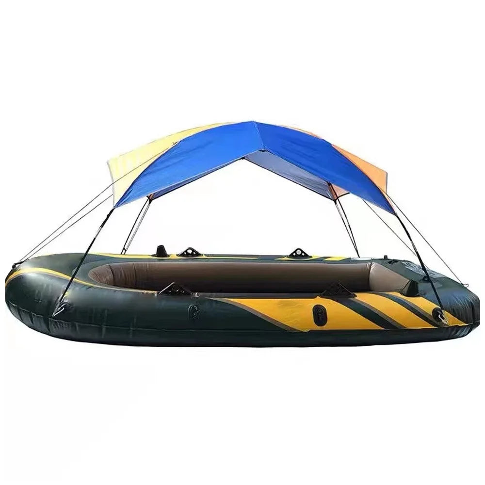 Nebublu awning,Sailboat Cover Boat Shade Canopy Boat Sun Shelter Canopy Boat Stable Easy Install  Canopy Portable Sailboat   Shelter Stable Easy