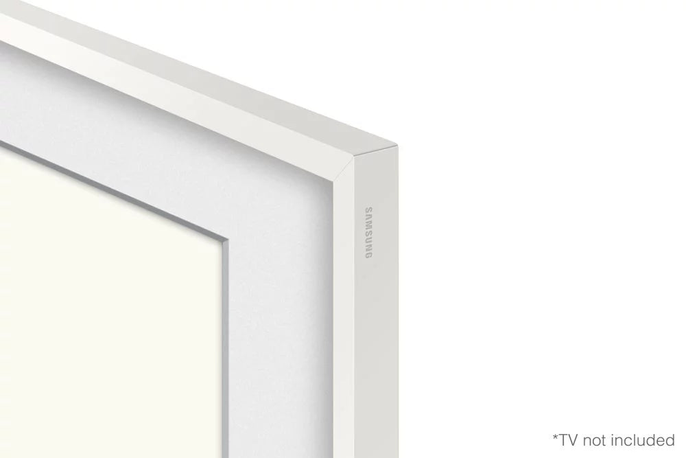 43-inch  The Frame Series Quantum  Smart  with Samsung -SCFA43WTB 43" The Frame Customizable Bezel - Modern White (2022)