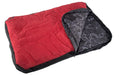Jeep Venture Sleeping Bag Dog Bed, Colorado Red, Large