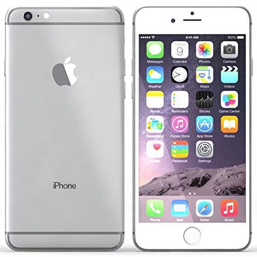 Restored Apple iPhone 6 Plus 16GB, Silver - Unlocked  (Refurbished)