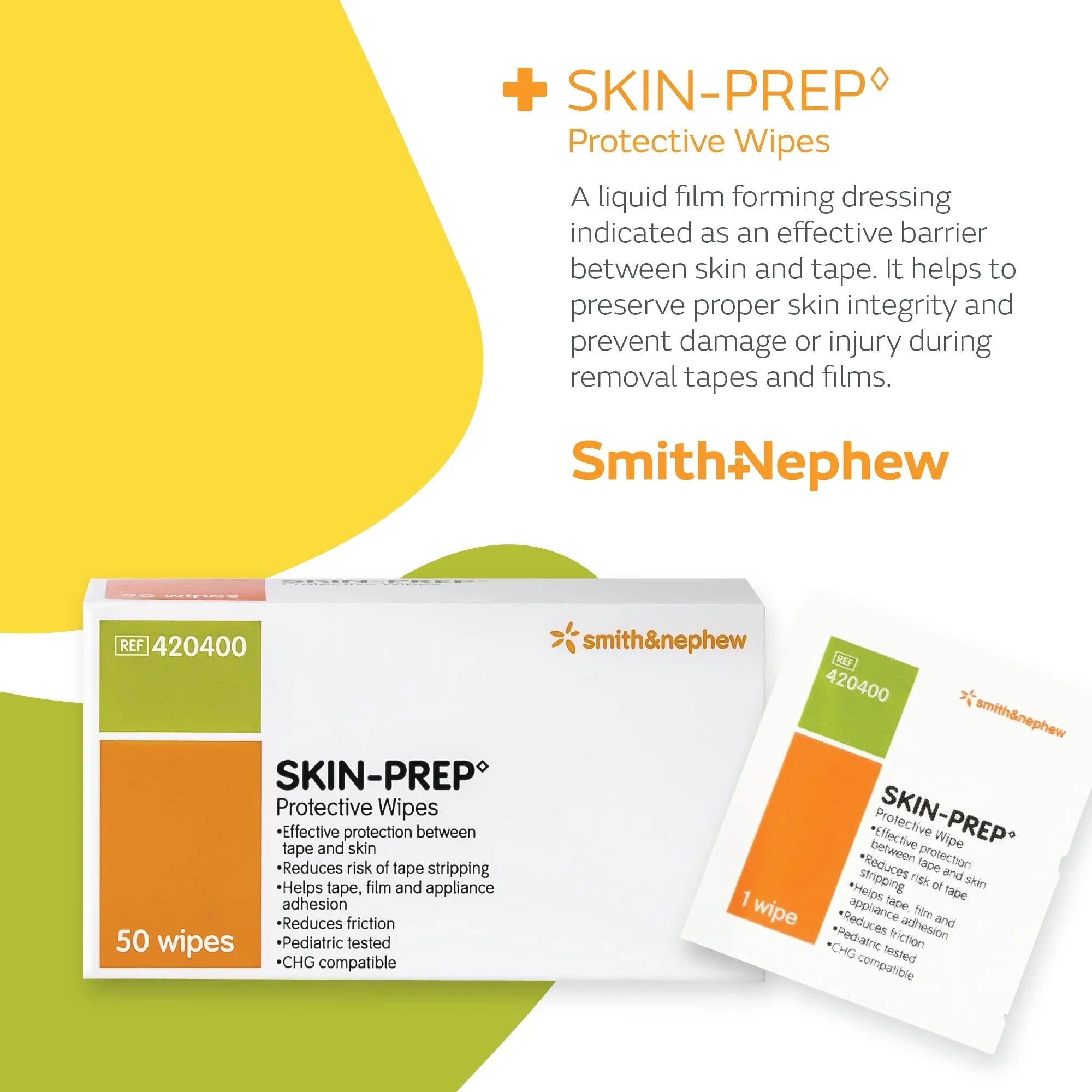 Smith & Nephew   Protective Wipes 5 boxes 250 pc.