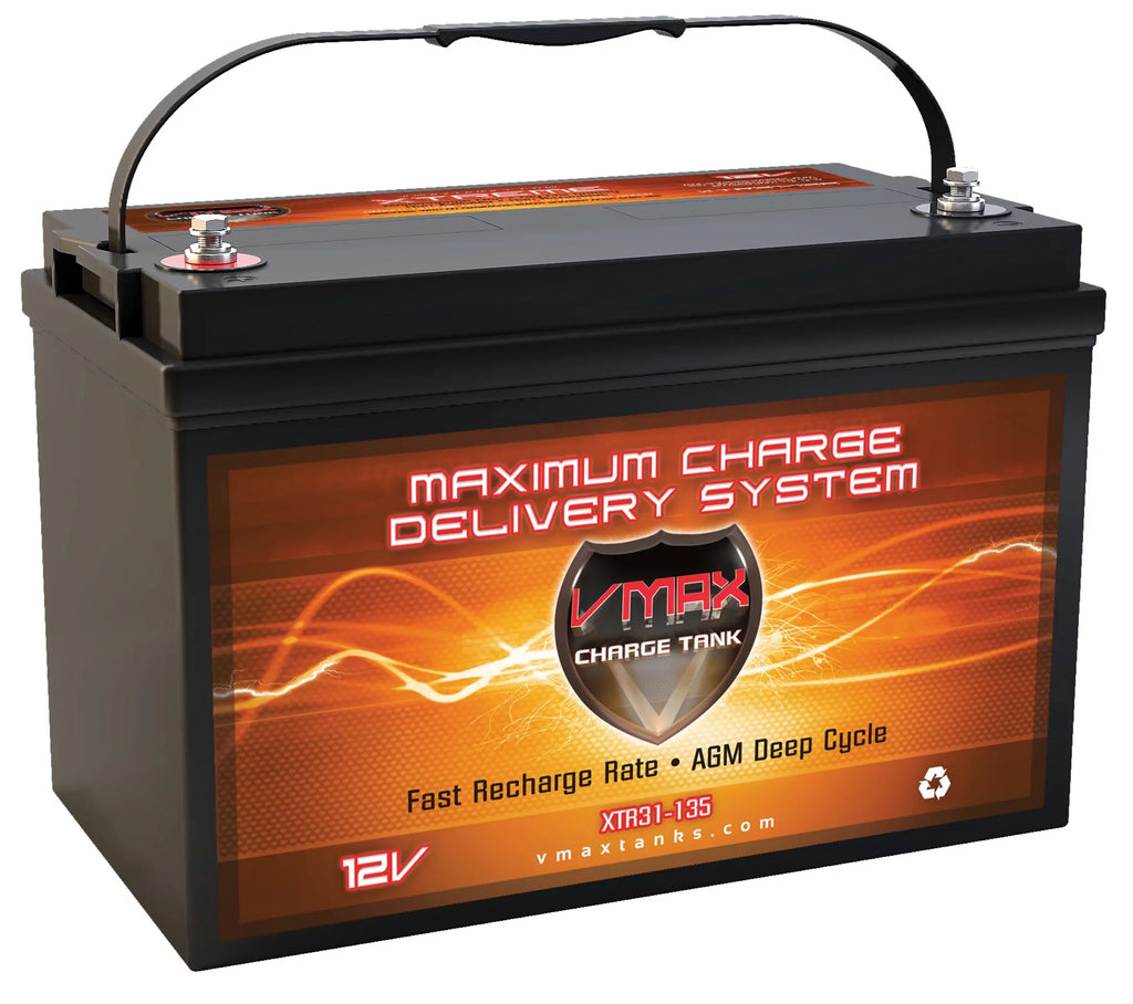 Vmax XTR31-135 for Naitic Star Powerboat Group 31 Marine 12V Battery